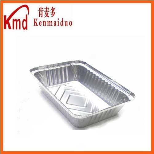 RFF220 hot sale rectangle foil airline food packing containe